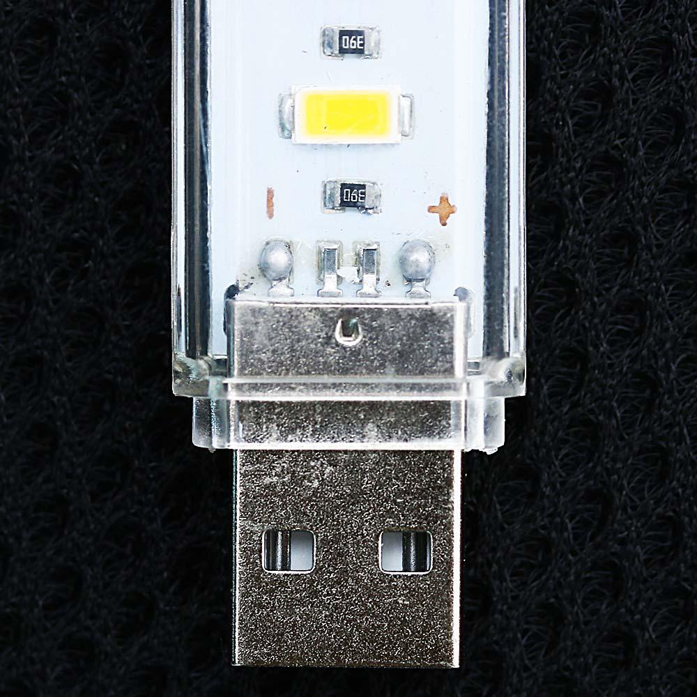 2 Đèn LED 3 Bóng 5730 SMD Cổng USB Mini Siêu Sáng