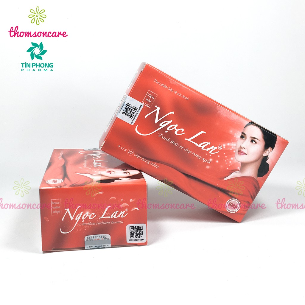 Viên hồi xuân Ngọc Lan - bổ sung nội tiết tố nữ, cải thiện hết khô âm đạo từ mầm đậu nành và vitamin E