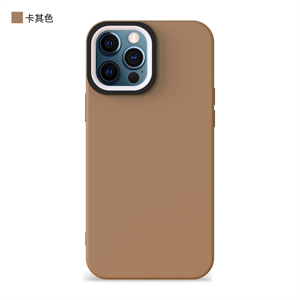 Ốp điện thoại silicon mềm chống sốc bảo vệ ống kính máy ảnh thích hợp cho iPhone 13 12 11 Pro MAX 7+ 8Plus XR XS MAX