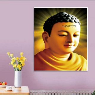 Tranh đính đá Phật Tổ 50x70cm LV382