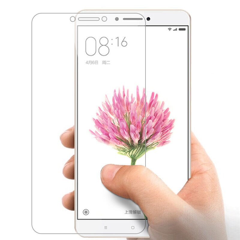 [BH 1 ĐỔI 1] Miếng dán kính cường lực HBO cho Xiaomi Mi Max 2 (0,3mm, độ cứng 9H, chống trầy) - Hàng nhập khẩu