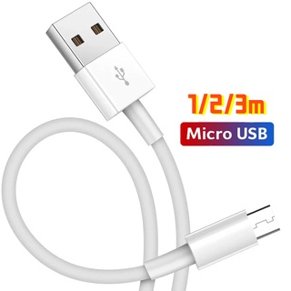 Dây cáp sạc nhanh Micro USB dài 1/2/3m cho điện thoại Android