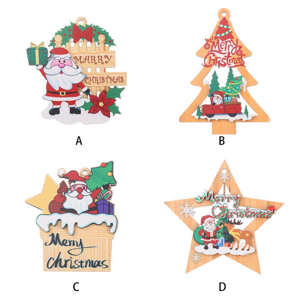 BORAG Dây Treo Trang Trí Giáng Sinh Hình Ông Già Noel