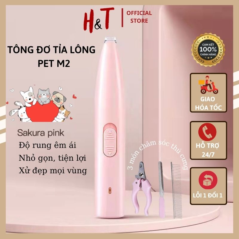 Dụng cụ tỉa lông, cạo lông bàn chân chó mèo mini, chống ồn và stress c