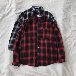 Áo sơ mi Flannel caro Unisex
