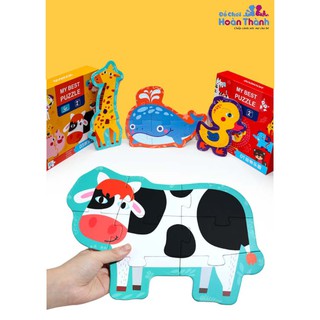 Bộ xếp hình nhiều chủ đề, đồ chơi thông minh cho bé