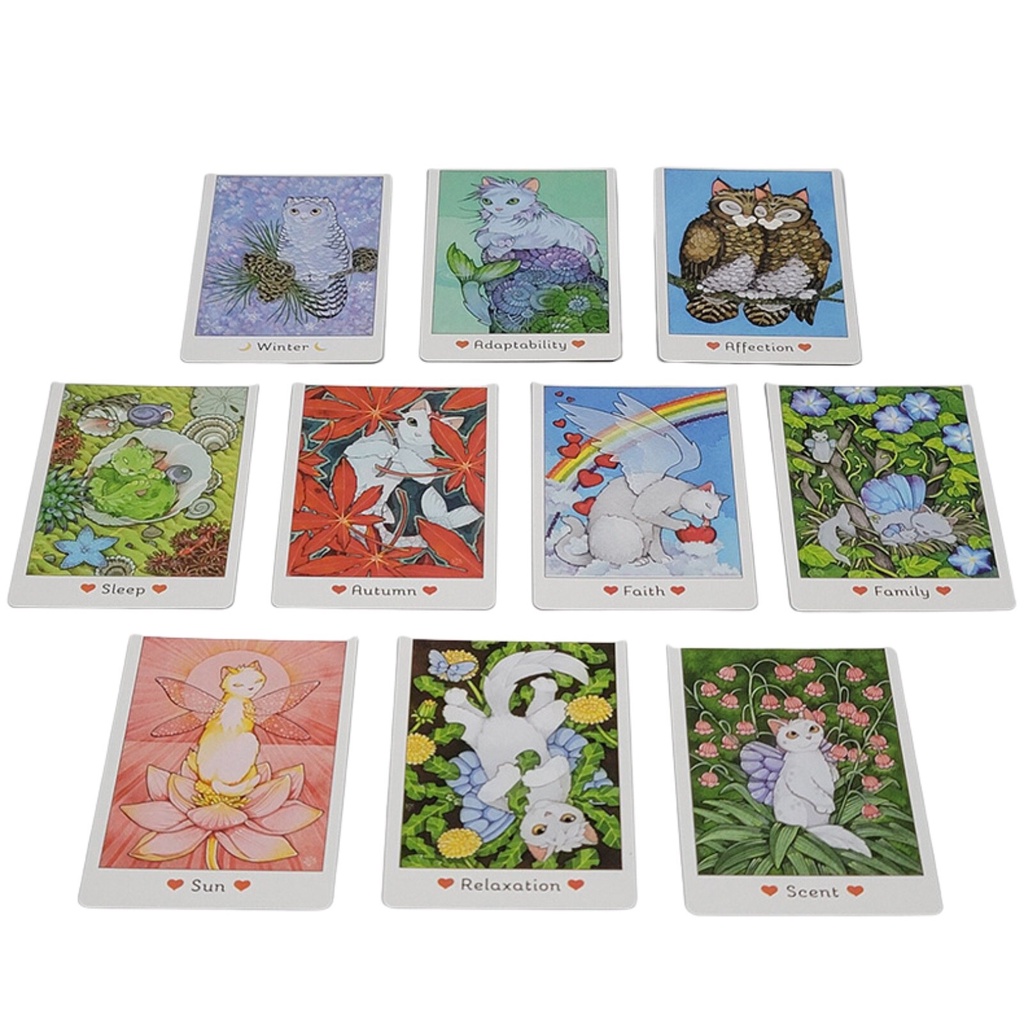 Bộ Bài Affirmations Of The Fairy Cats O5