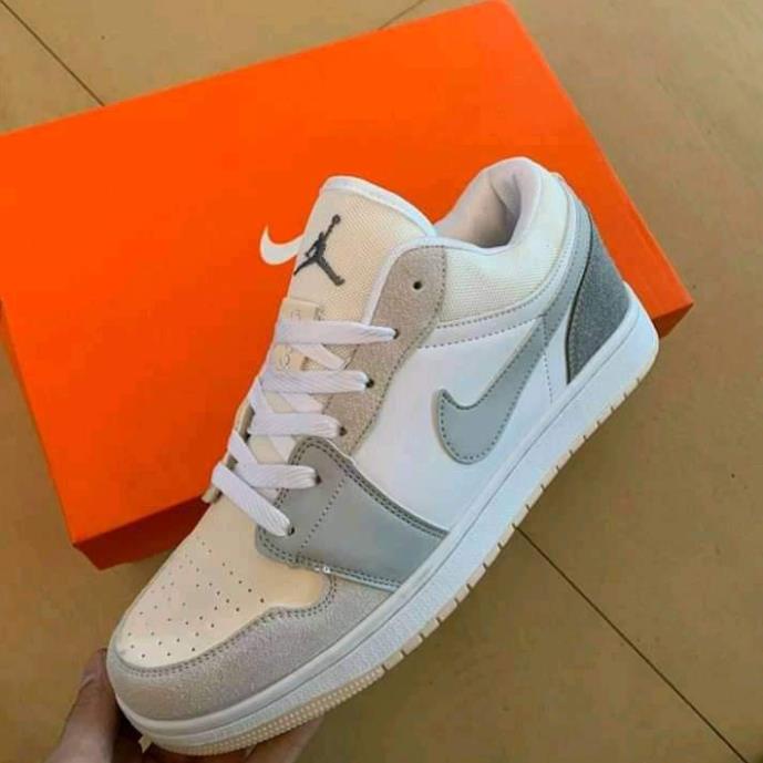 Giày sneaker Jordan 1 thấp cổ xanh dương, Giày thể thao Jd1 low xanh dương nam nữ full box - Nguyễn Tình sneaker | BigBuy360 - bigbuy360.vn