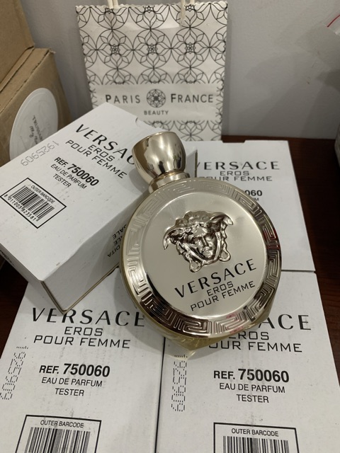 [Mã 1512FMCGSALE giảm 8% đơn 500K] Nước hoa Versace Eros Pour Femme EDP 100ml. Tester 750060 (Hộp carton như hình) | BigBuy360 - bigbuy360.vn