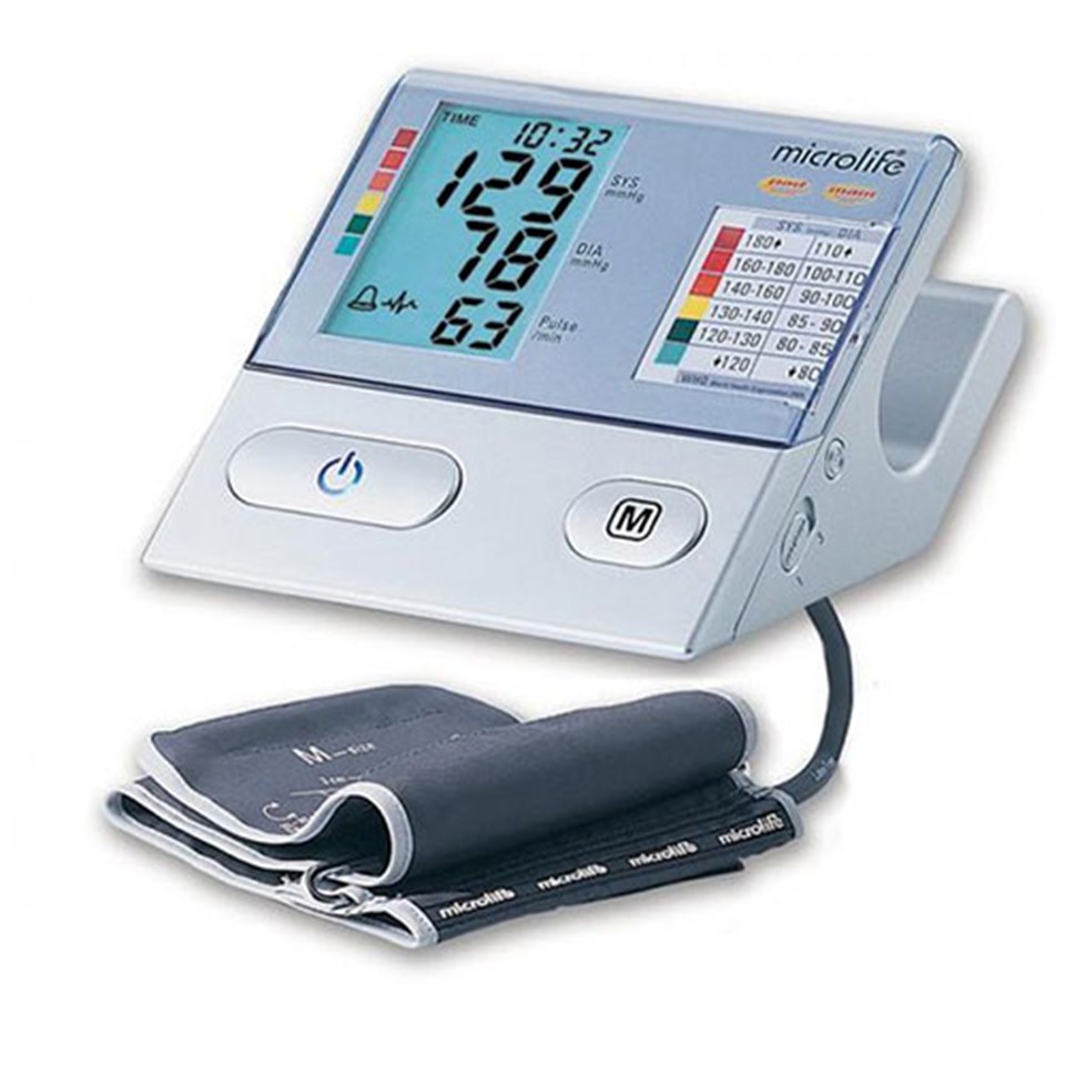 MÁY ĐO HUYẾT ÁP BẮP TAY BP A100 PLUS - MICROLIFE CHÍNH HÃNG