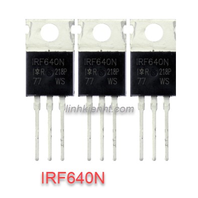 MOSFET N-CHANNEL IRF640N IRF640 640 TO-220 200V 18A mới chính hãng 100%