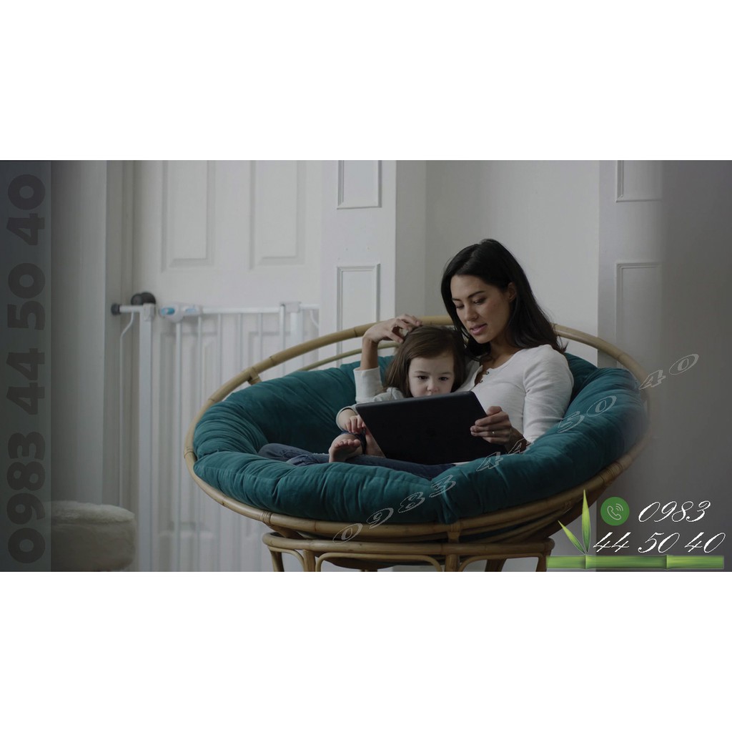 Ghế mây thư giãn papasan( đã gồm nệm)