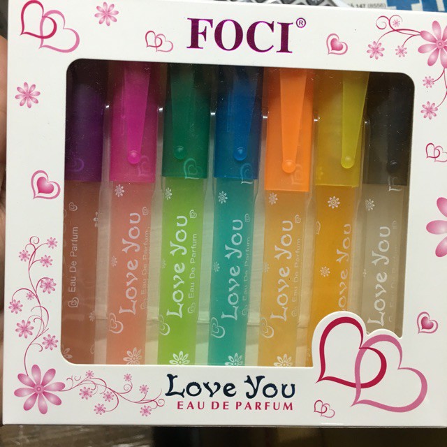 Nước hoa Foci love you cây bút