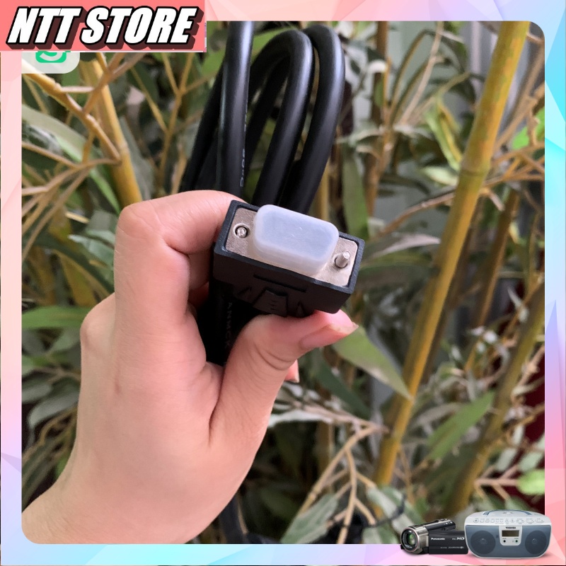 Cáp màn f hình máy tính VGa sang VGA  3+6 - Dây Cáp Màn Hình Dài 1.5m - 2 Đầu VGA Đực Xịn Chống Nhiễu - Máy Tính TT
