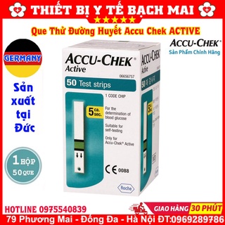 Que thử đường huyết active accu-chek - hộp 50 test - ảnh sản phẩm 2