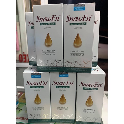 SNOWEN CREAM - KEM LÀM MỀM DA, CHỐNG NỨT NẺ GÓT CHÂN, BÀN TAY, da khô