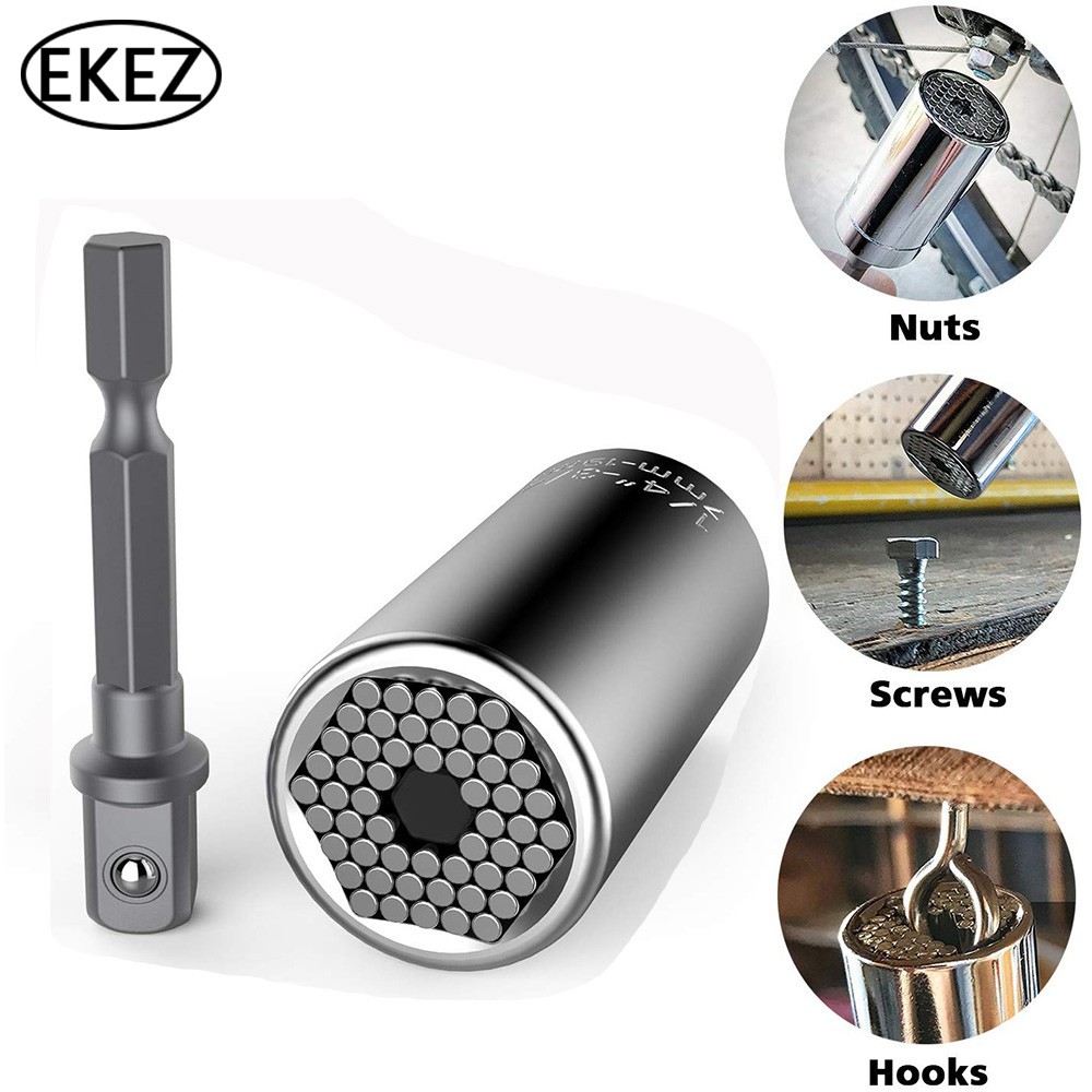 EKEZ dụng cụ ổ cắm đa năng cờ lê công cụ điều hợp máy khoan