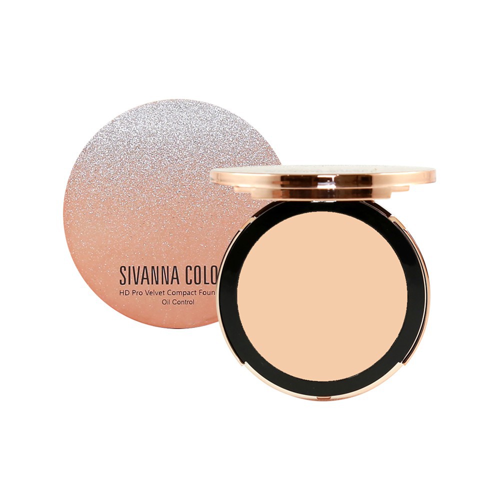 PHẤN NỀN KIỀM DẦU SIVANNA HD PRO VELVET COMPACT FOUNDATION HF2015 - 7532