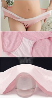Sét 4 quần lót bầu cotton cao cấp