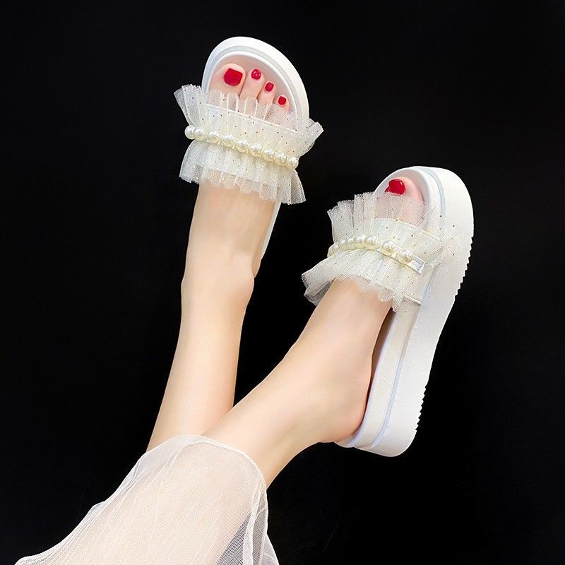 Giày Sandal Lưới Đế Dày Mềm Mại Dày Dặn Phong Cách Thời Trang Mới Dành Cho Học Sinh