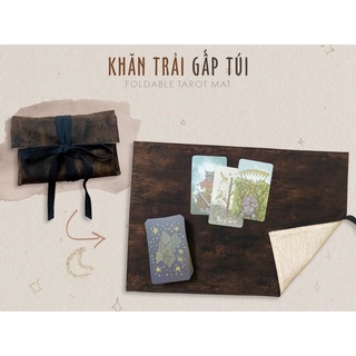 Khăn Trải Gấp Túi - Tổng hợp nhiều màu vải