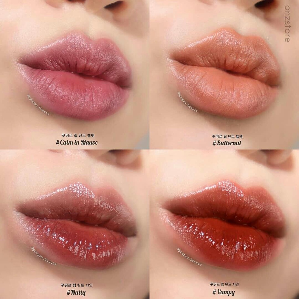 Son Espoir Couture Lip Tint SHINE, Espoir Couture Lip Tint PURE VELVET