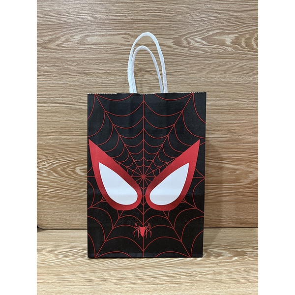 Túi Tote In Hình Siêu Anh Hùng Marvel 21*15*8cm Cho Bé