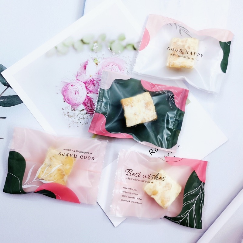 100 vỏ túi đựng bánh 7x10cm