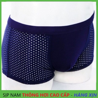 Sét 5 quần sịp đùi nam thông hơi xuất Nhật (ảnh thật)