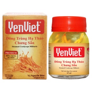 Yến chưng lọ đông trùng hạ thảo premium.