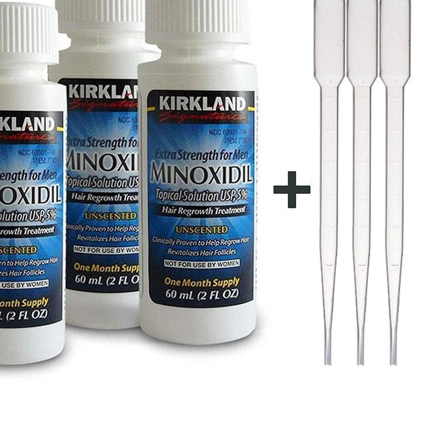 Sáp kích thích mọc râu 100% Minoxidil Kirkland Biotin 713