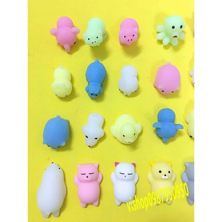 Squishy, Mochi dễ thương mềm bóp đãgiao mẫu ngẫu nhiên
