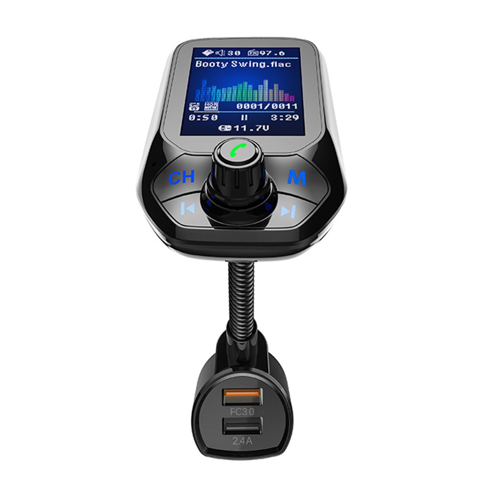 IN STOCK T43 Multifunction Bluetooth Car MP3 Player Wireless Car FM Transmitter Car Charger