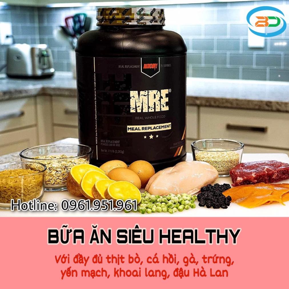 REDCON1 MRE - Meal Replacement Bữa Ăn Thay Thế Bổ Sung Protein Tinh Khiết Tăng Cơ Giảm Mỡ ( 25 servings )
