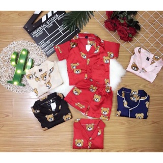 Bộ Pijama gấu cho bé trai, bé gái