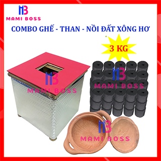 GHẾ XÔNG - HƠ VÙNG KÍN CHO MẸ SAU SINH VÀ PHỤ NỮ MAMI BOSS- TẶNG ĐỆM LÓT GHẾ VÀ BỌC CÁCH NHIỆT
