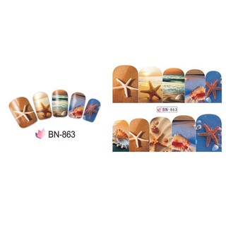 Sticker nước dán móng tay chân