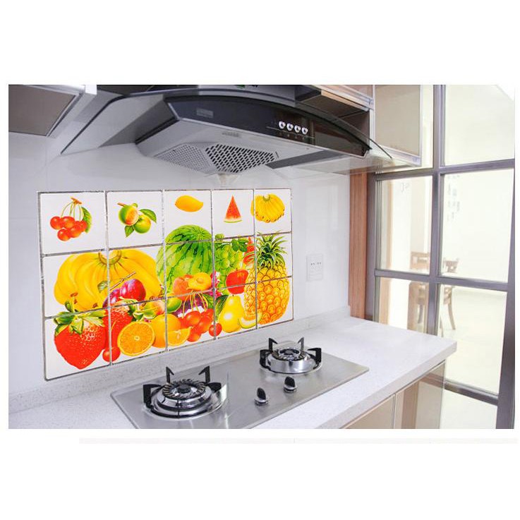 Decal Dán Bếp Chống Dầu Mỡ Cách Nhiệt 60cm x 90cm