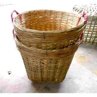 Giỏ tre cần xé tre, giỏ trồng cúc mâm xôi và trang trí nhà cửa