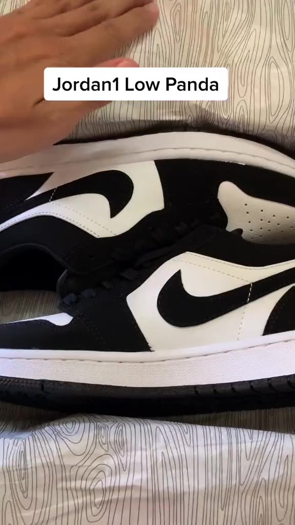 Giày_ Jordan 1 Low Panda Cổ Thấp Màu Đen Trắng,JD Cổ Thấp Nam Nữ Bản Đen Trắng Cực Hot Đủ Size Nam Nữ(Tặng box+bill+tất) | BigBuy360 - bigbuy360.vn