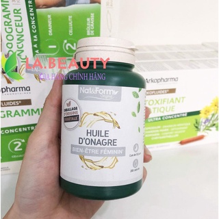 Tinh dầu hoa anh thảo hữu cơ pháp nat & form 200 viên