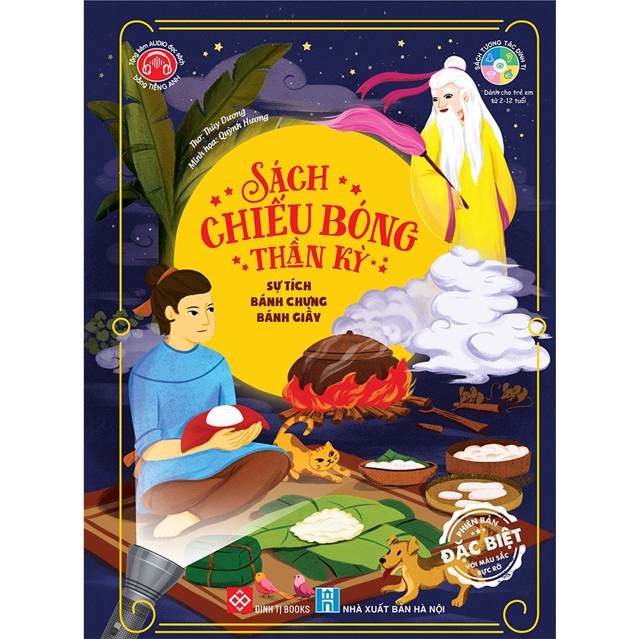 Sách - Chiếu Bóng Thần Kỳ - Sự Tích Bánh Chưng Bánh Giầy - 8935212353120