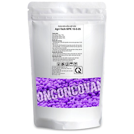 Phân bón NPK 15-5-25+TE Cowboy  Thích hợp nhất cho giai đoạn trái sắp chín - loại cây ăn quả, củ