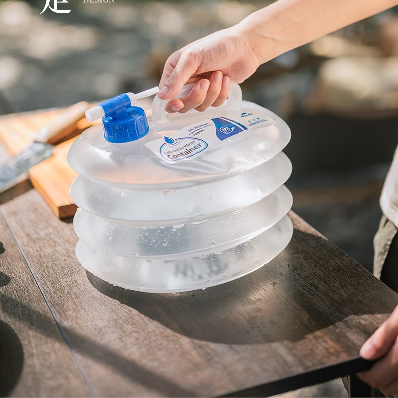 Bình đựng nước dã ngoại gấp gọn, can đựng nước, thùng đựng nước du lịch dã ngoại Naturehike NH14S002-T