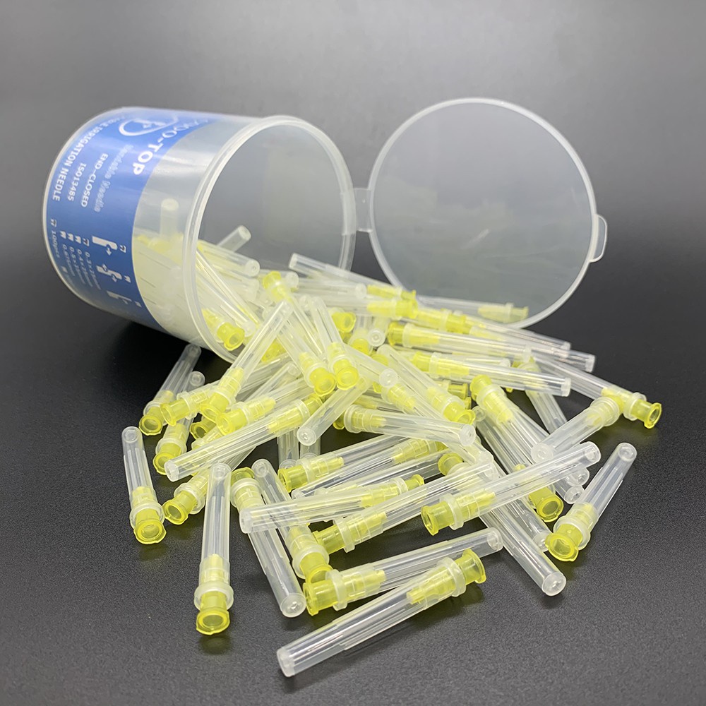 [Hàng mới về] 100 Đầu kim phun nước làm sạch răng miệng 25g/27g/30g