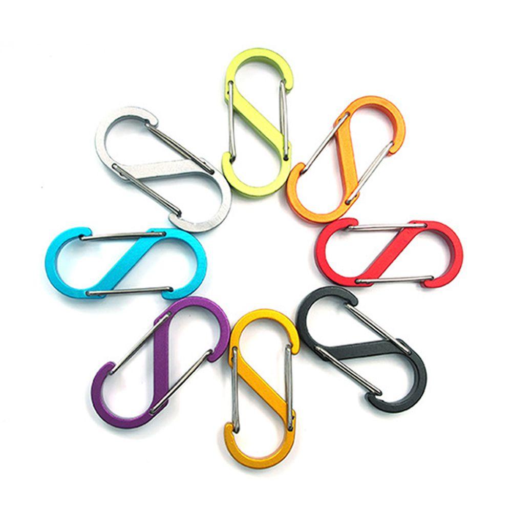 Set 5 Móc Khóa Chữ S Đa Năng Dùng Cho Các Hoạt Động Ngoài Trời