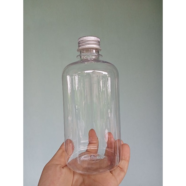 Chai nhựa hình trụ cao 500ml chai nhựa trà sữa nguyên sinh