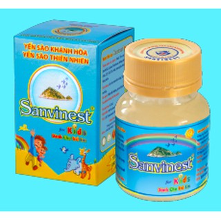Nước yến sào SANEST - SANVINEST KID Khánh Hoà trẻ em lọ 62ml, hộp 1 lọ (NSX: luôn mới nhất)