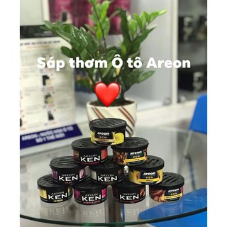 Sáp Thơm Nước Hoa Ô Tô AREON Khử Mùi Xe Hơi Cao Cấp - Areon KEN Chính Hãng Nhập Khẩu Bulgaria (nhiều mùi)