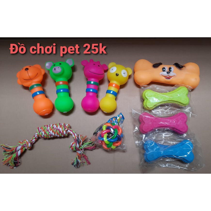 Đồ chơi cho Chó Mèo đồng giá 25k